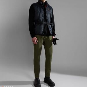 Napapirji Mens Casual Cotton Green Chino Pants 30x32